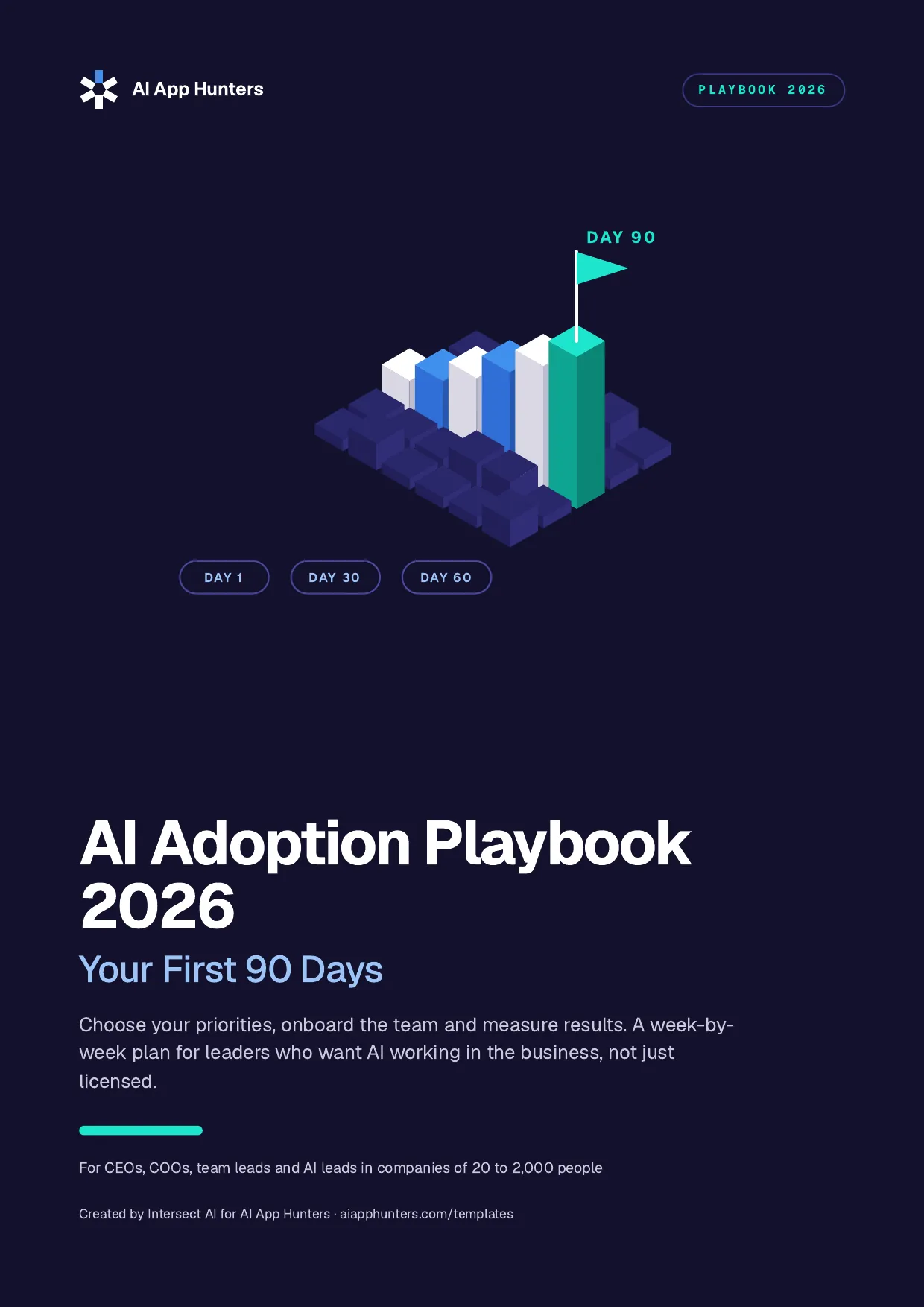 AI Adoption Playbook 2026 cover