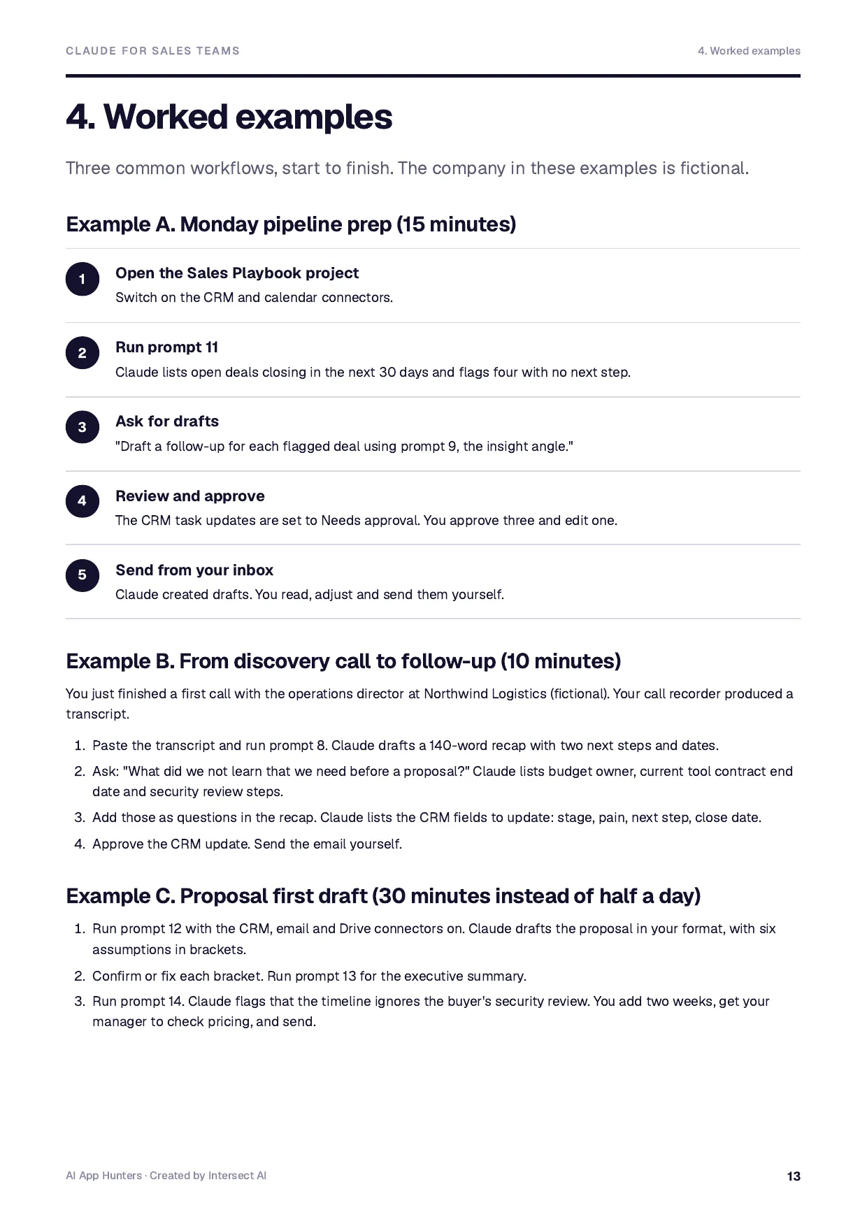 Claude for Sales Teams, preview 5 of 5